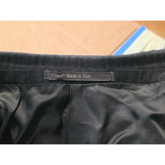 Ermenegildo Zegna Men's Blazer Size 54R US Black Silk Wool Blend Soft - Picture 7 of 10